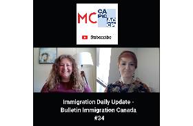 Immigration Daily Update - Bulletin Immigration Canada #34